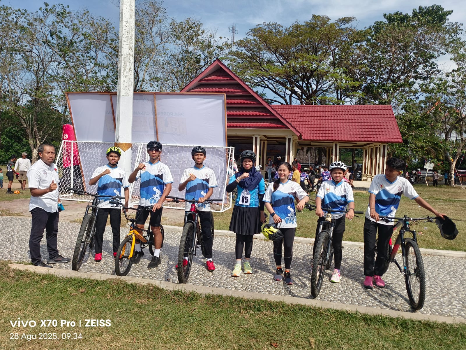 Tujuh Atlet ISSI Maros Ikuti Praporprov XVIII Balap Sepeda di Parepare